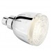 Ambox LED Shower Head  All Chrome Water Pressure Controlled 7 Color Changing LED ShowerHead for Bathroom  Color of LED Lights Changes Automatically According to Water Pressure  No Battery Needed - B01J1V0G8O